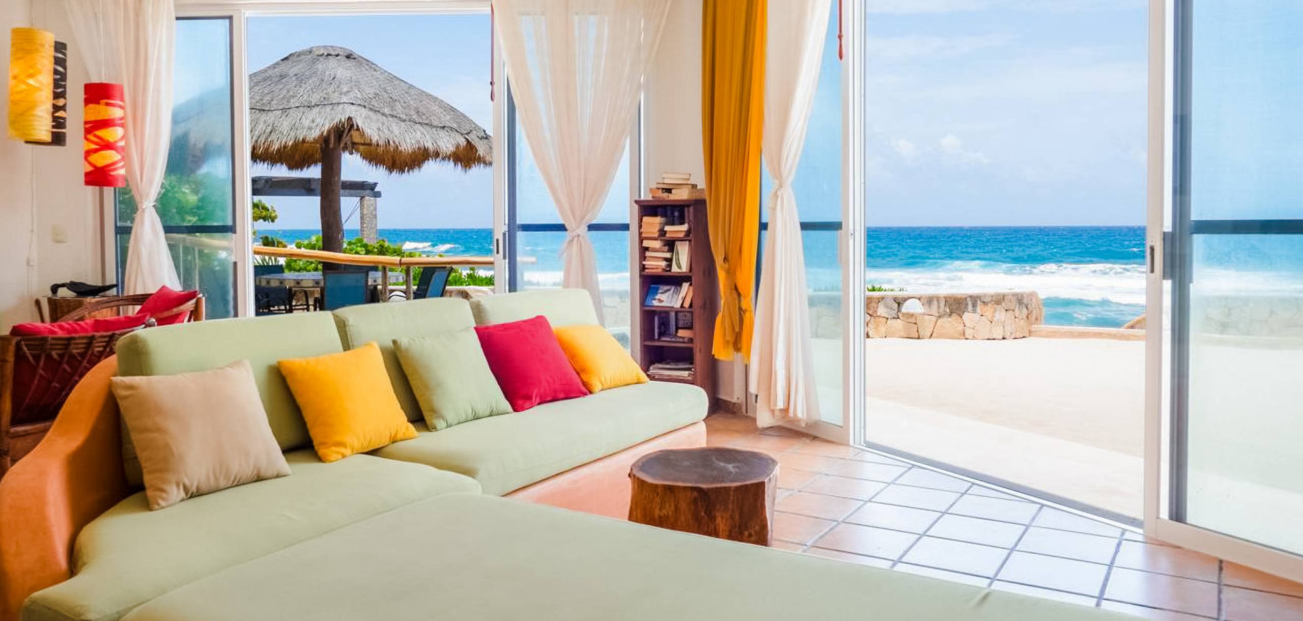 Luxury Beachfront Vacation Rentals in Akumal, Mexico Akumal Villas